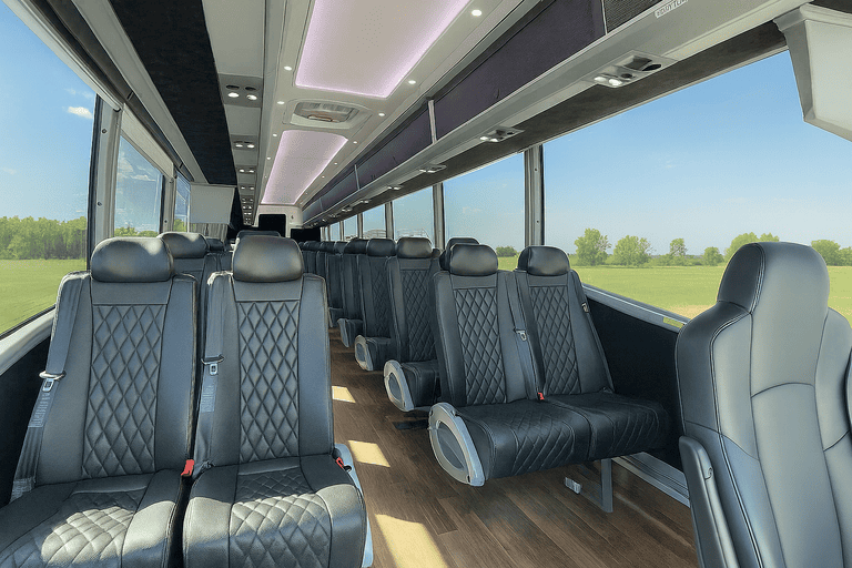 coach bus in Lexington