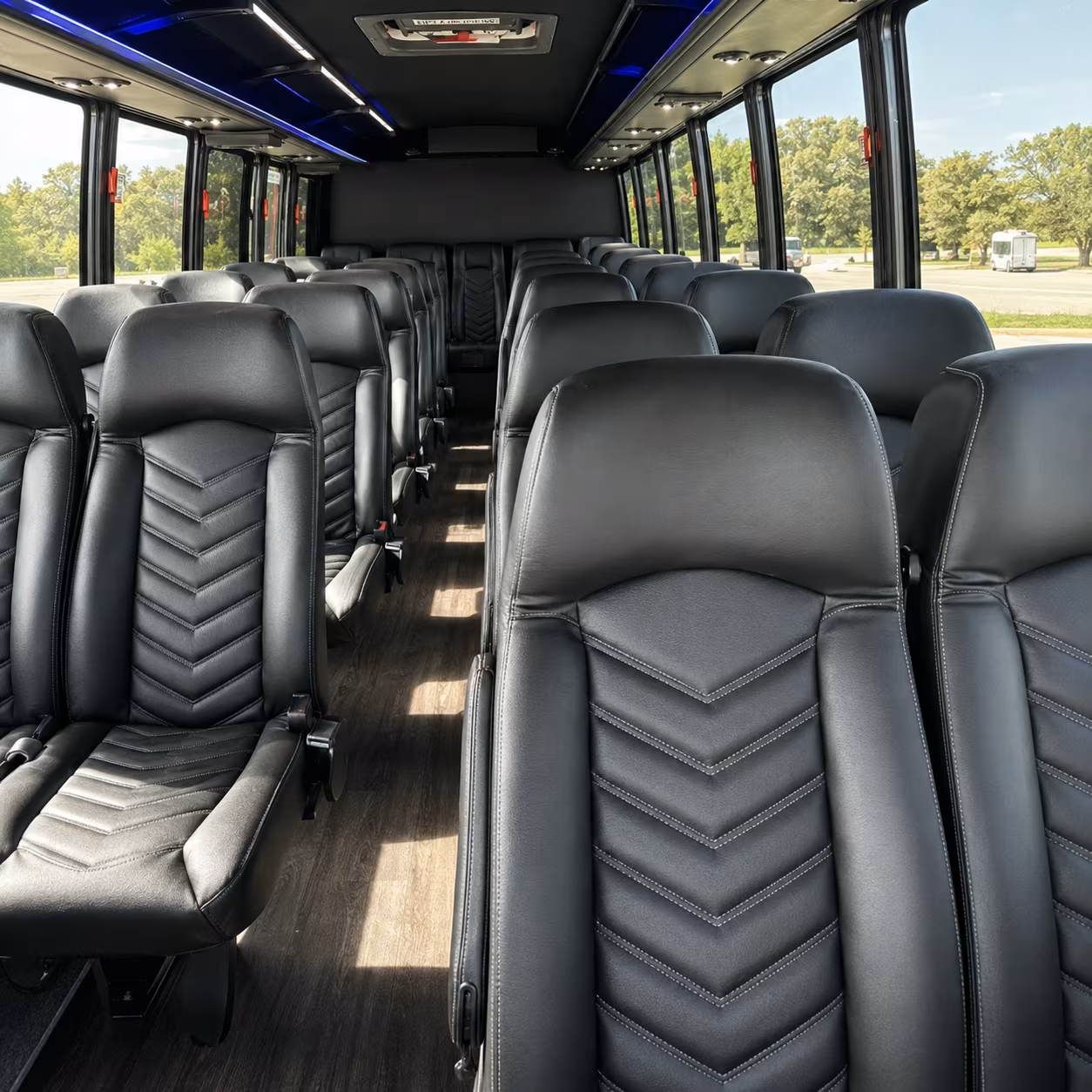 can i book a one way a round trip or a multi day package for a bus rental in lexington