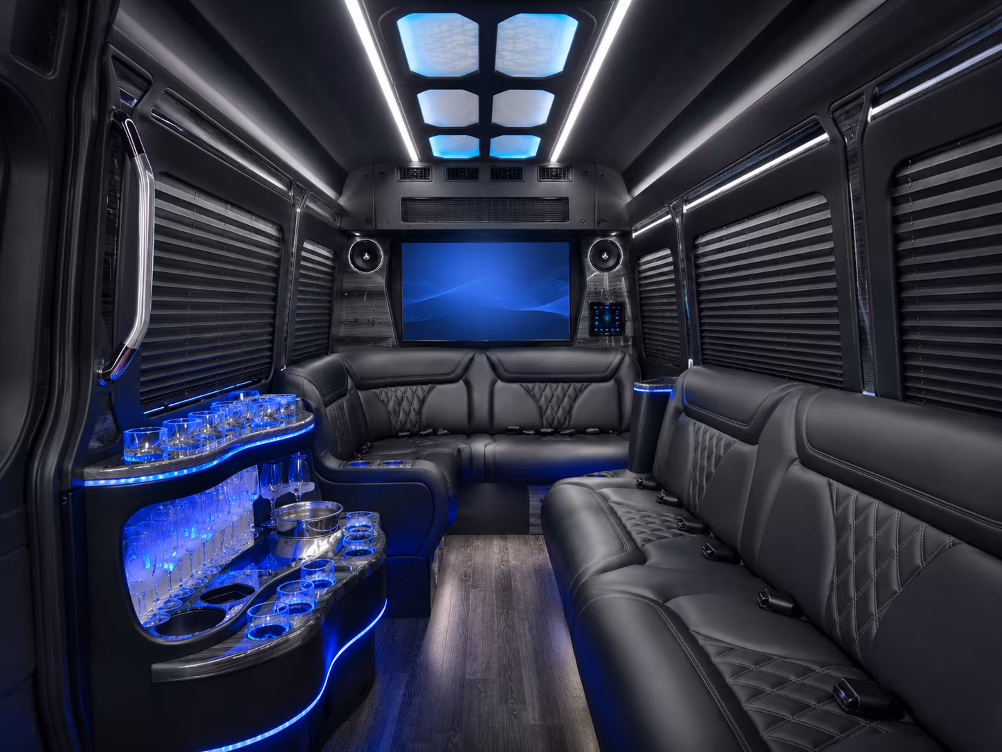 concert shuttle buses for groups arriving from out of town