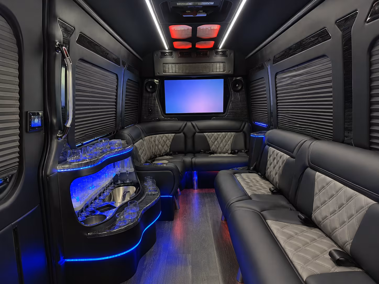 corporate event and convention shuttle buses in lexington