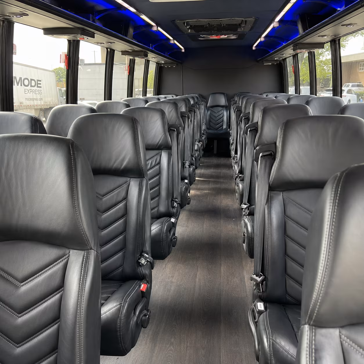 does the day of the week or the date change what a bus rental costs in lexington