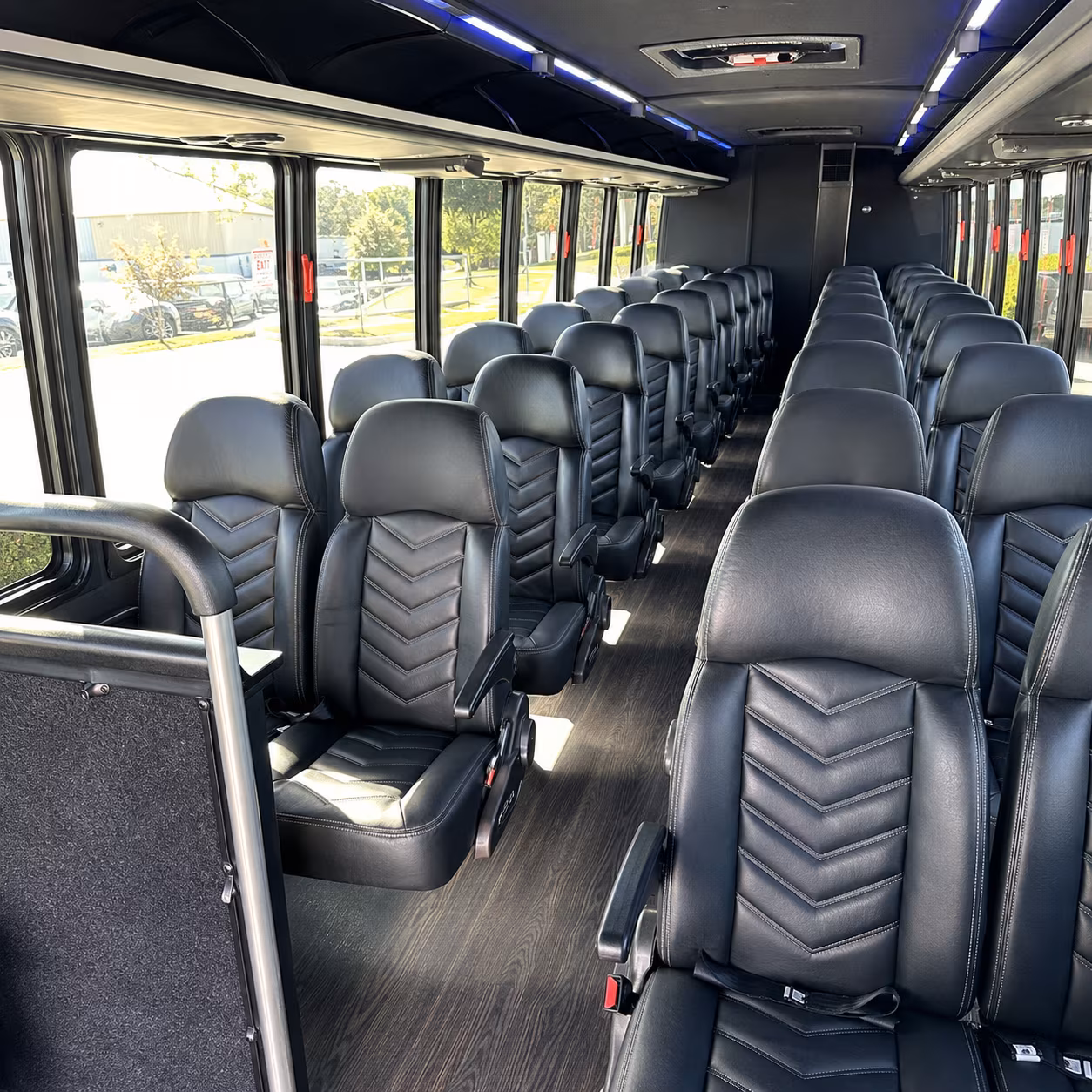 lexington sporting event transportation onboard seating