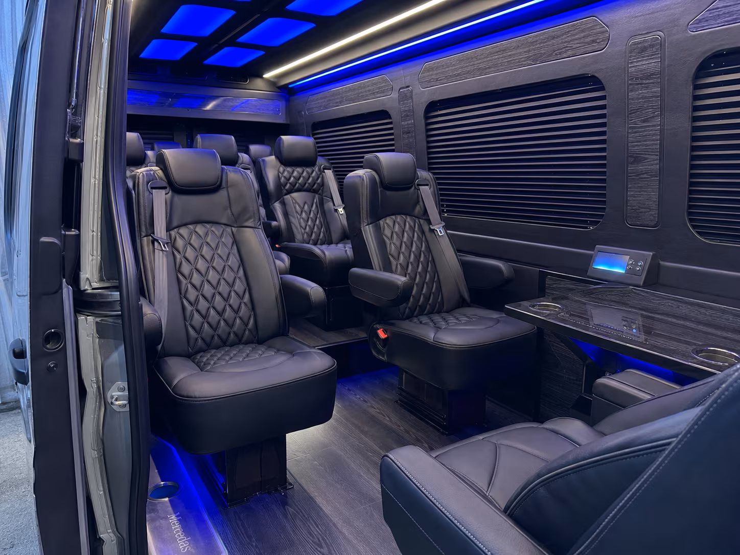 lexington sprinter van with driver interior