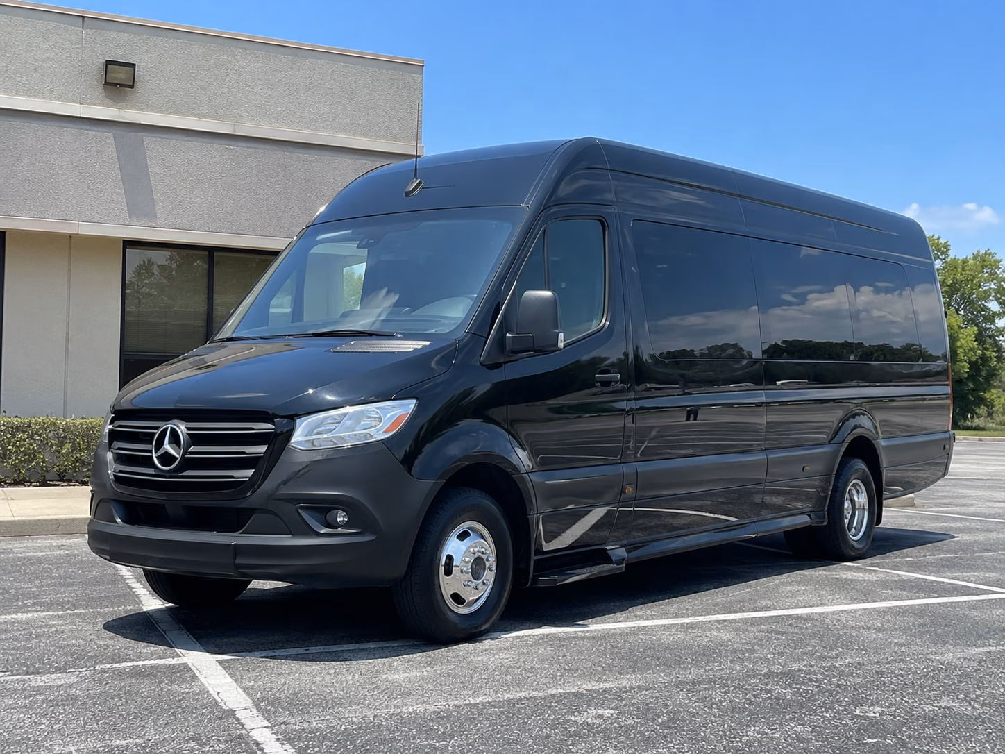 lexington sprinter van with driver