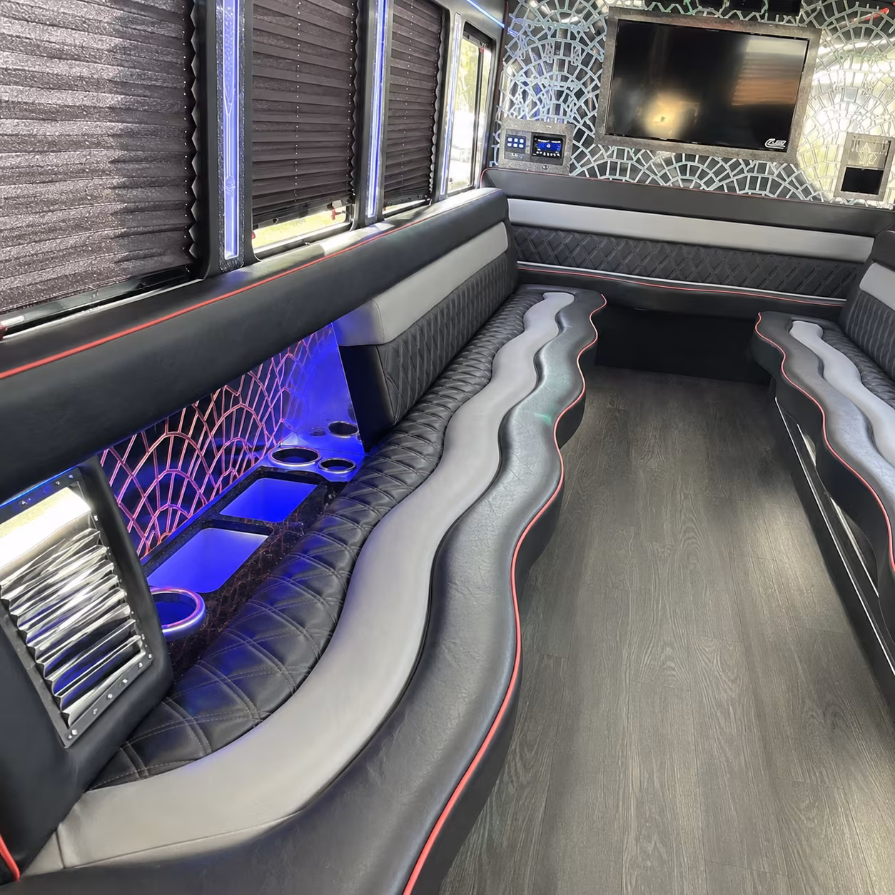 lexington wedding party bus rental