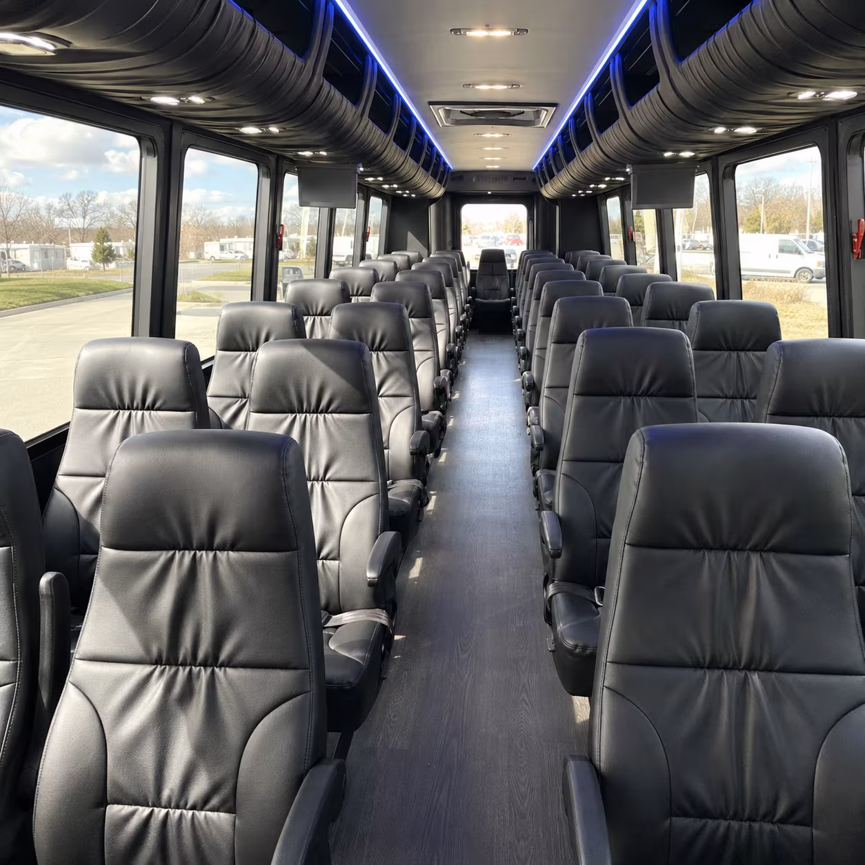 minibuses and charter buses for lexington prom groups of every size
