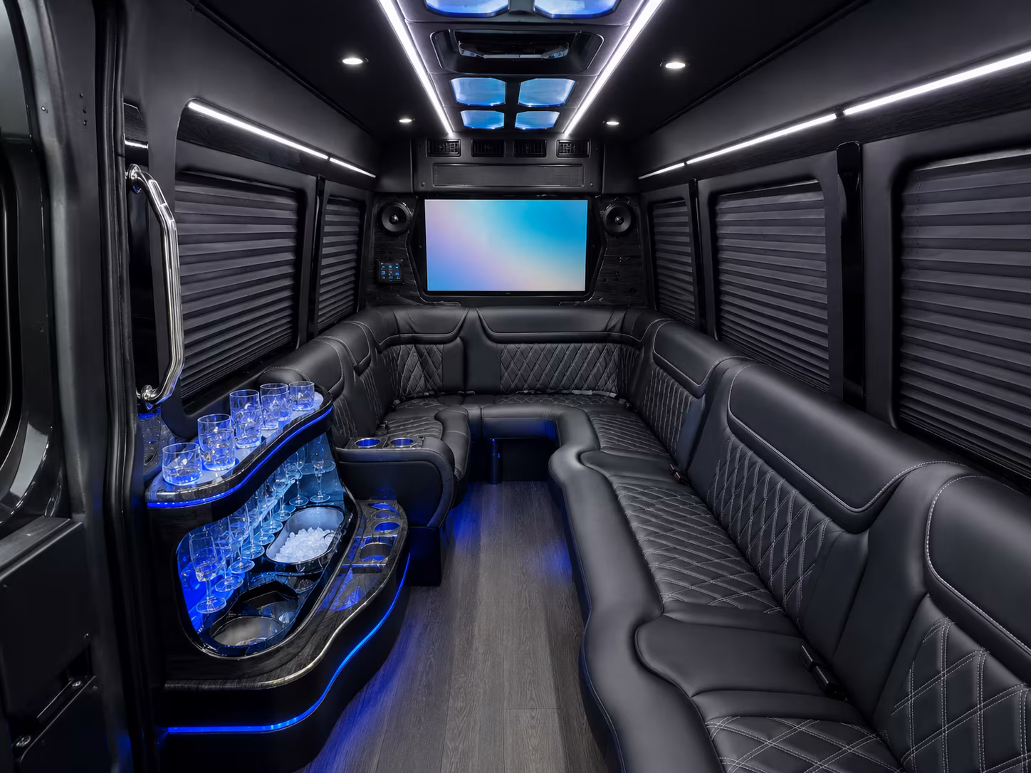 rehearsal dinner bus rentals across the lexington area