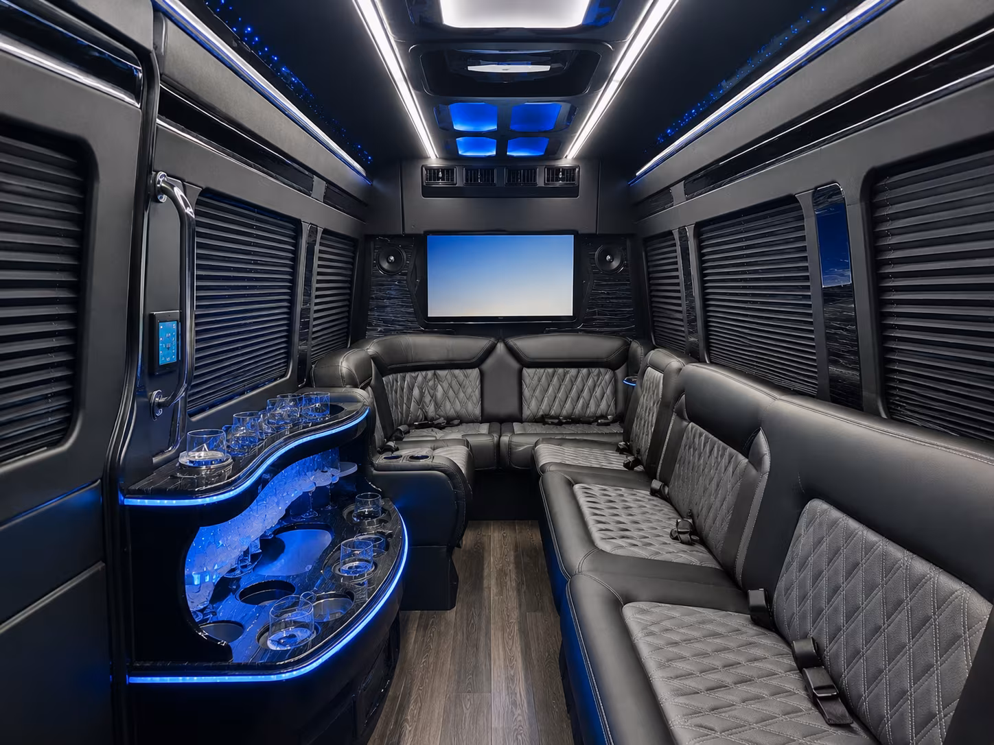 sprinter van transportation for groups and events across lexington
