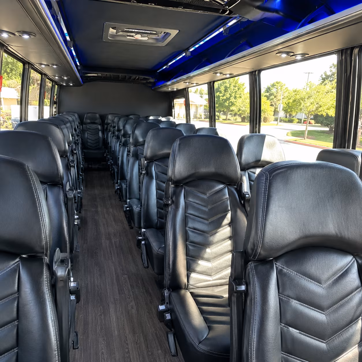 what kind of bus do i need and does that change the price in lexington
